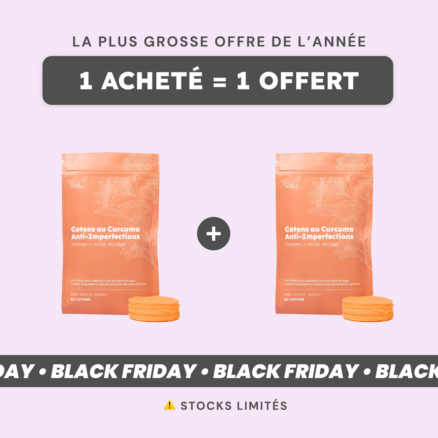 Reinigende Kurkuma- & Vitamin-C-Wattepads