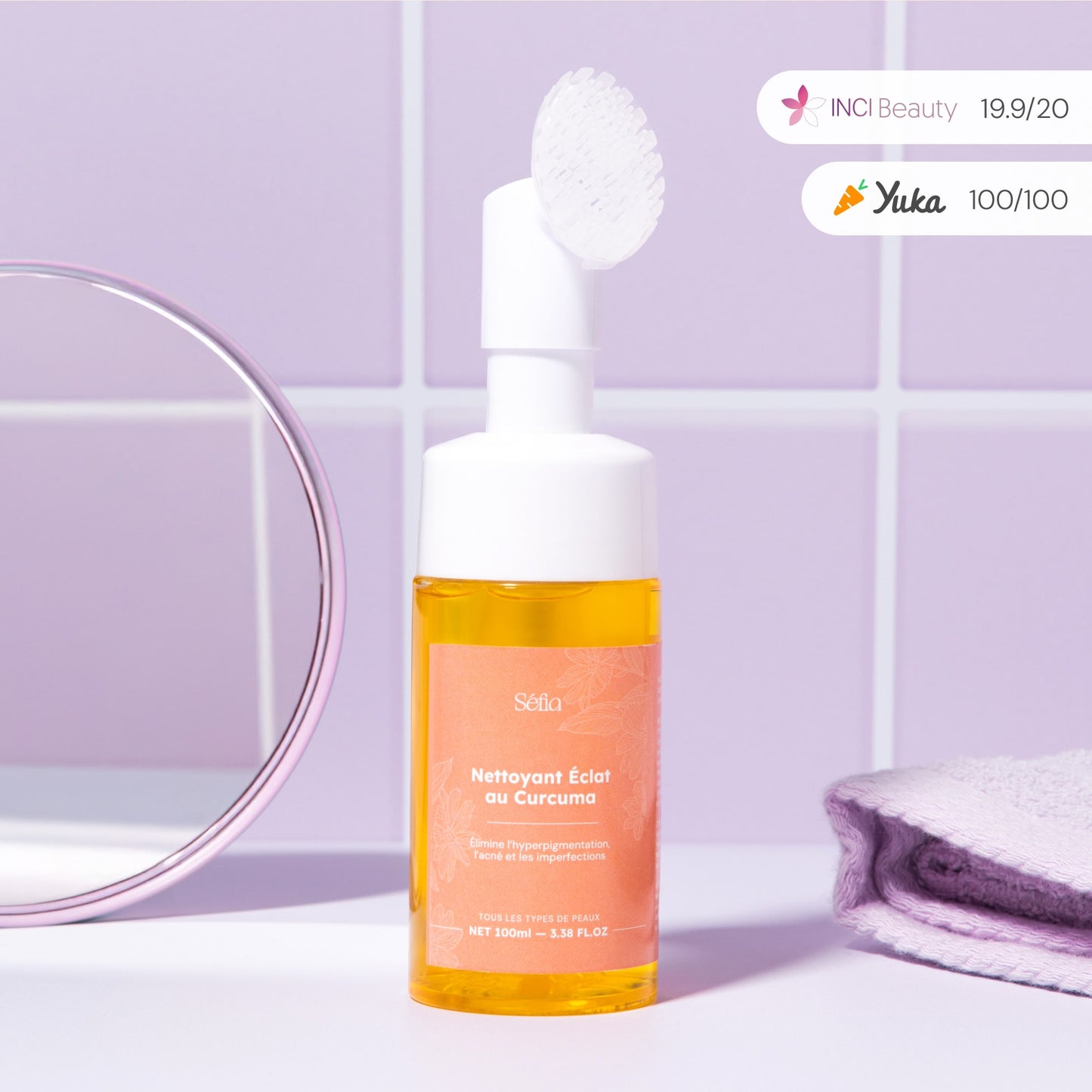 Kurkuma Glow-Reiniger – 100 ml