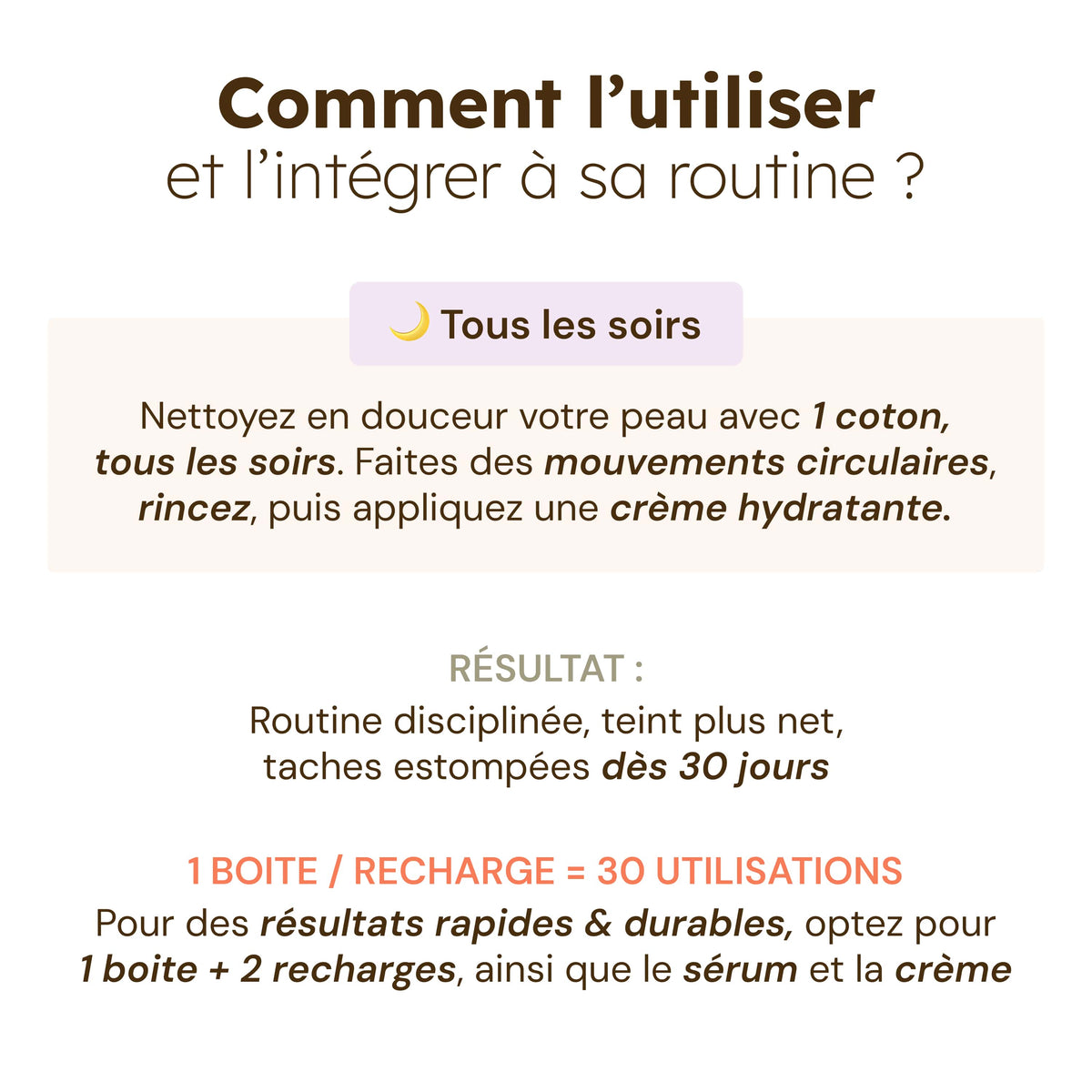 Reinigende Kurkuma- & Vitamin-C-Wattepads