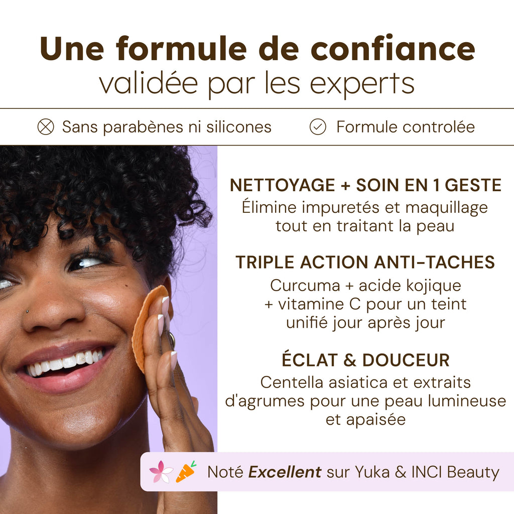 Baumwolltücher gegen Hautunreinheiten