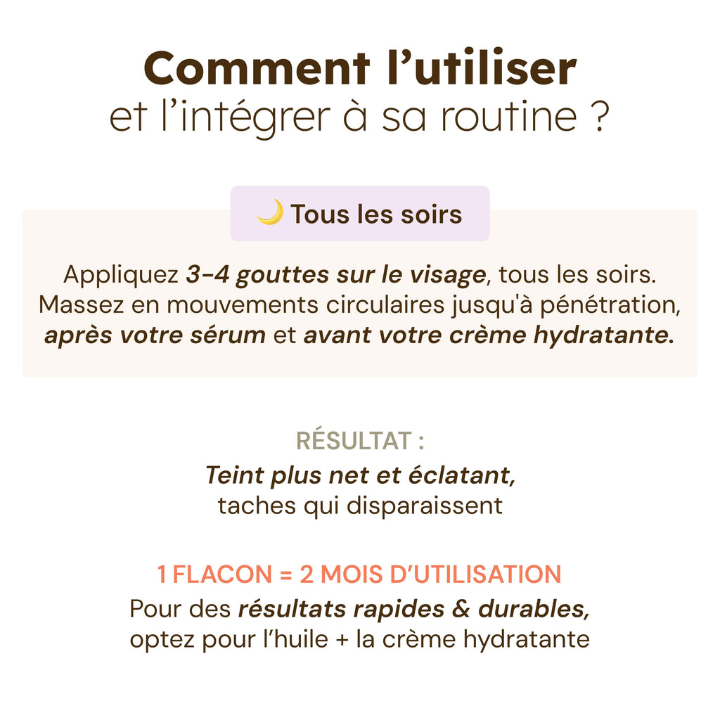 Gesichtsöl mit Kurkuma