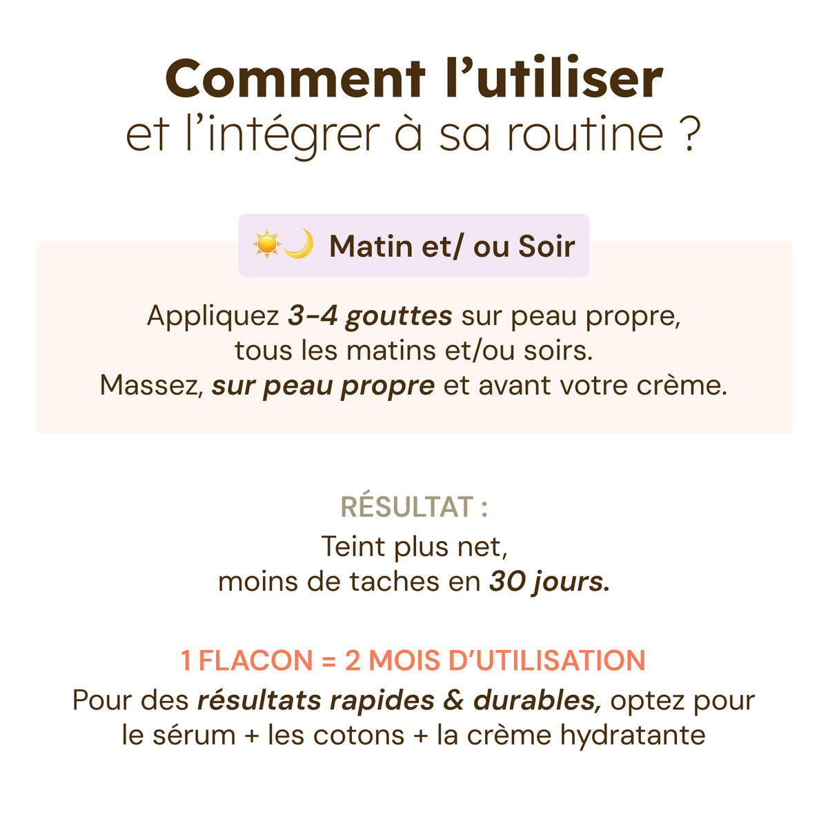 Serum gegen Hautunreinheiten